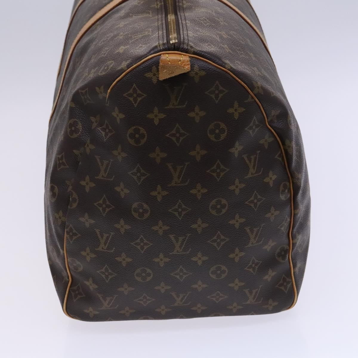 Louis Vuitton Keepall Bag Monogram Canvas Brown Canvas Travel Bag Bag (Authentic Pre-Loved)