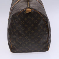 Louis Vuitton Keepall Bag Monogram Canvas Brown Canvas Travel Bag Bag (Authentic Pre-Loved)