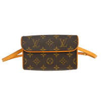 Louis Vuitton Louis Vuitton Florentine Waist Bag Monogram Canvas Brown Canvas Clutche & Pouche Bag (Authentic Pre-Loved)