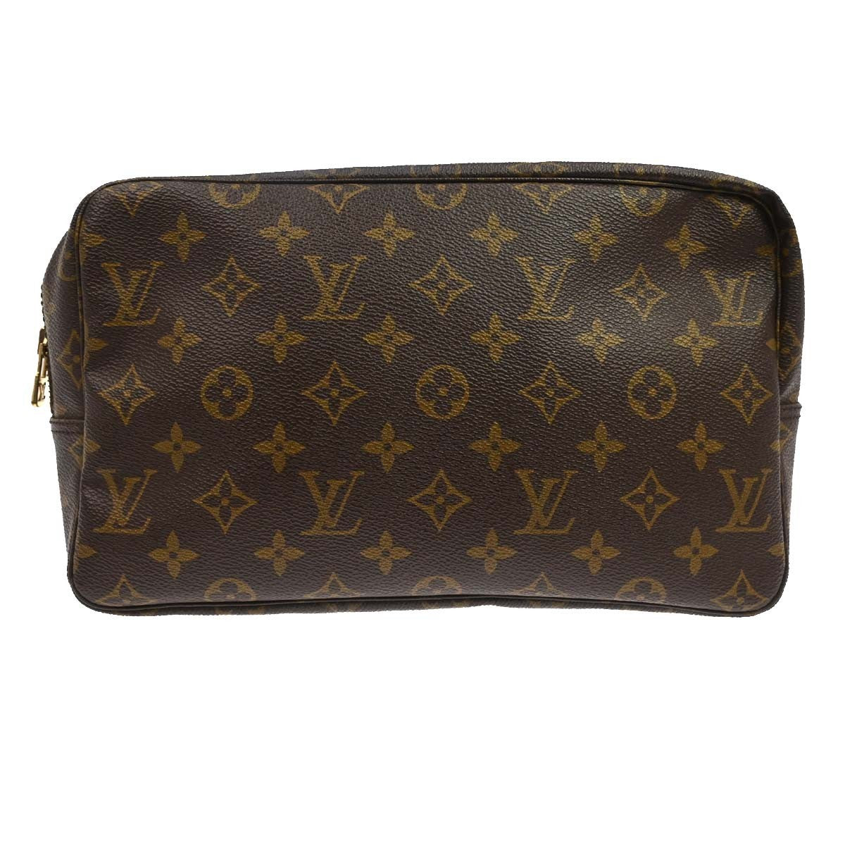 Louis Vuitton Louis Vuitton Trousse Toiletry Pouch Monogram Canvas Brown Canvas Clutche & Pouche Bag (Pre-Loved)