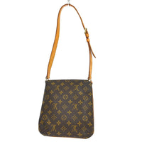 Louis Vuitton Musette Salsa Handbag Monogram Canvas Brown Canvas Shoulder Bag Bag (Authentic Pre-Loved)