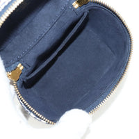 Louis Vuitton Vanity Case Monoglam Jacquard Canvas Navy Canvas Clutche & Pouche Bag (Authentic Pre-Loved)