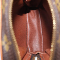 Louis Vuitton Danube Handbag Monogram Canvas Brown Canvas Shoulder Bag Bag (Authentic Pre-Loved)