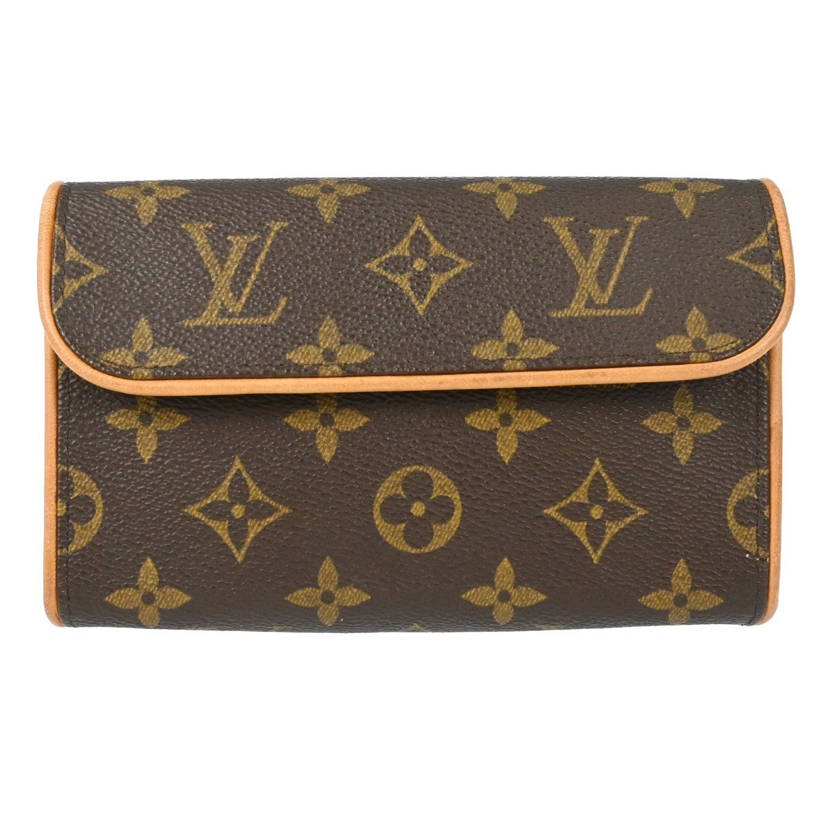 Louis Vuitton Louis Vuitton Florentine Waist Bag Monogram Canvas Brown Canvas Clutche & Pouche Bag (Pre-Loved)
