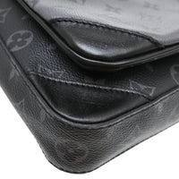 Louis Vuitton Trio Messenger Bag Reverse Monogram Eclipse Canvas Black Canvas Shoulder Bag Bag (Authentic Pre-Loved)