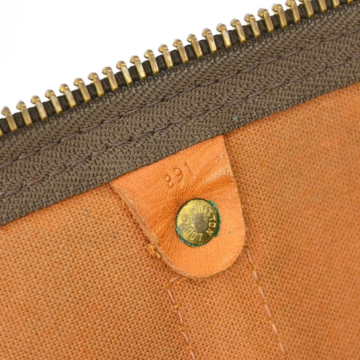 Louis Vuitton Louis Vuitton Keepall Bag Monogram Canvas Brown Canvas Travel Bag Bag (Authentic Pre-Loved)