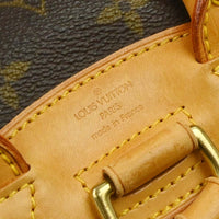 Louis Vuitton Vintage Montsouris Backpack Monogram Canvas Brown Canvas Backpack Bag (Pre-Loved)