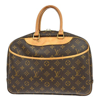Louis Vuitton Louis Vuitton Deauville Handbag Monogram Canvas Brown Canvas Handbag (Pre-Loved)