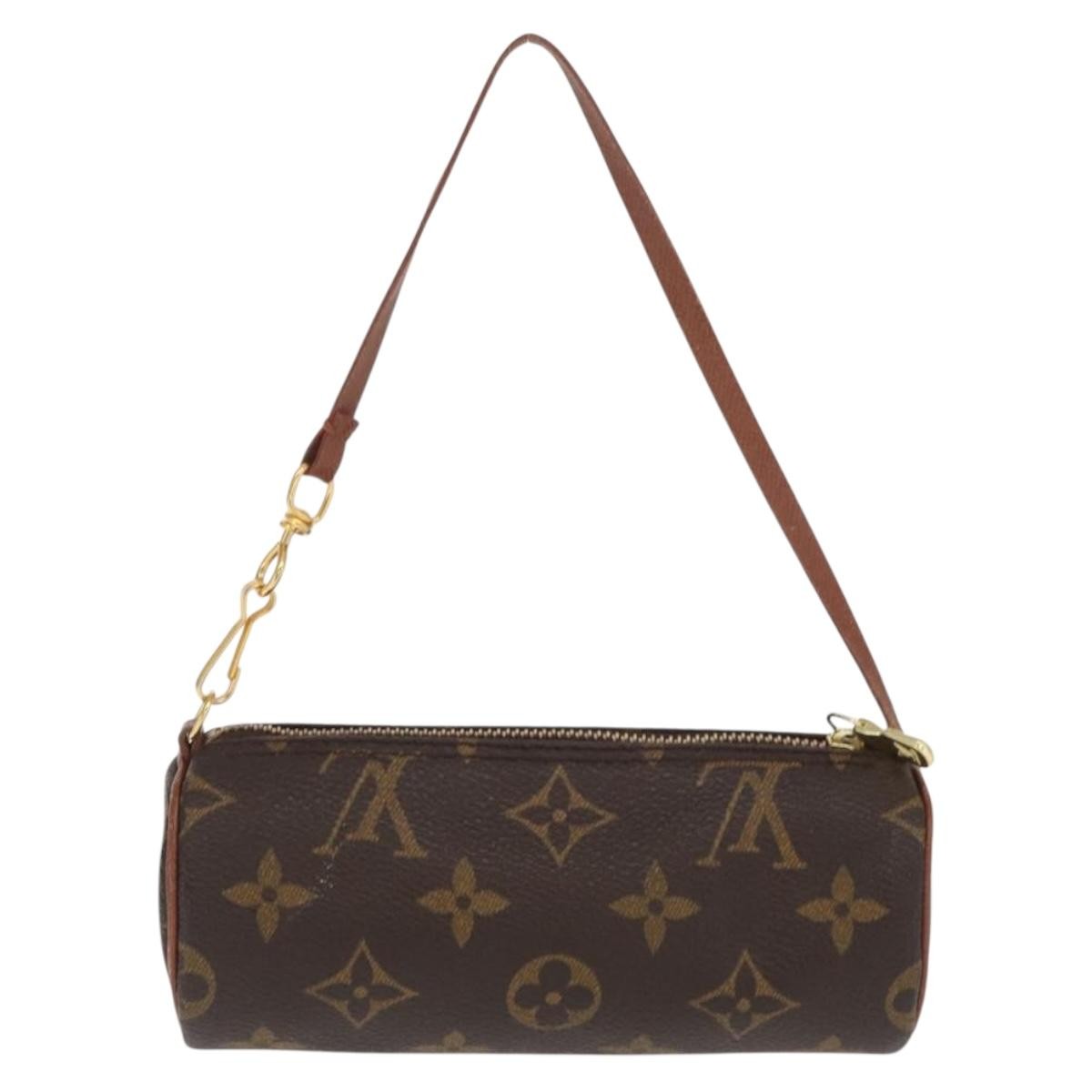 Louis Vuitton Papillon Pochette Monogram Canvas Brown Canvas Clutche & Pouche Bag (Pre-Loved)