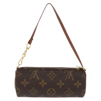 Louis Vuitton Papillon Pochette Monogram Canvas Brown Canvas Clutche & Pouche Bag (Pre-Loved)
