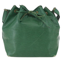 Louis Vuitton Petit Noe Handbag Epi Leather Green Leather Shoulder Bag Bag (Authentic Pre-Loved)