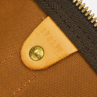 Louis Vuitton Keepall Bag Monogram Canvas Brown Canvas Travel Bag Bag (Authentic Pre-Loved)