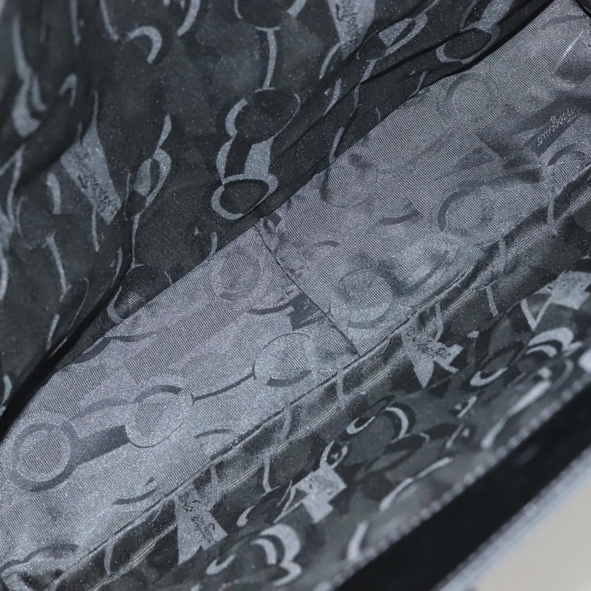 Salvatore Ferragamo Vala Tote Nylon Black Nylon Tote Bag Bag (Pre-Loved)