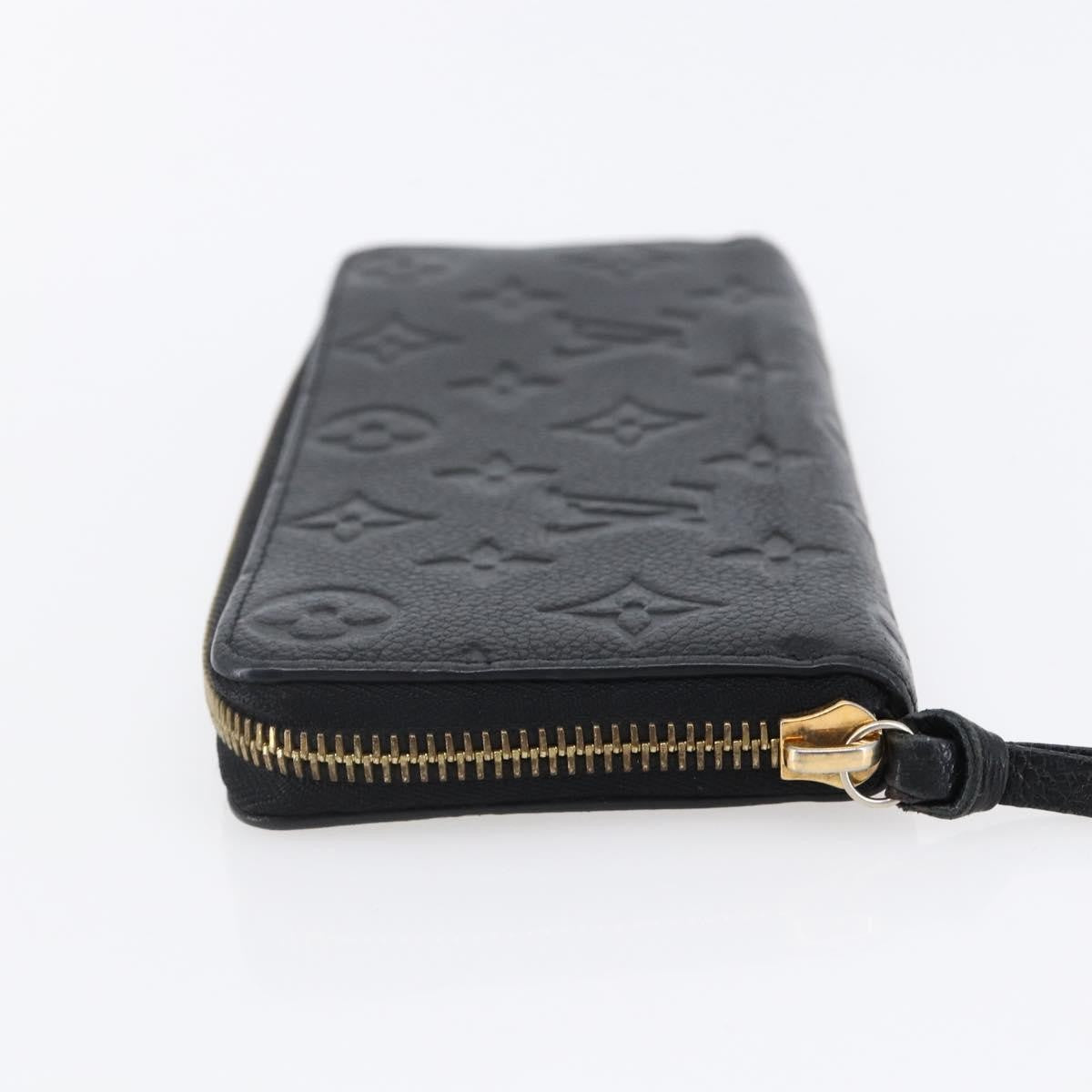 Louis Vuitton Portefeuille Zippy Monogramme Empreinte Monogramme Empreinte Black Leather Wallets Accessory (Authentic Pre-Loved)