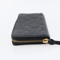 Louis Vuitton Portefeuille Zippy Monogramme Empreinte Monogramme Empreinte Black Leather Wallets Accessory (Authentic Pre-Loved)