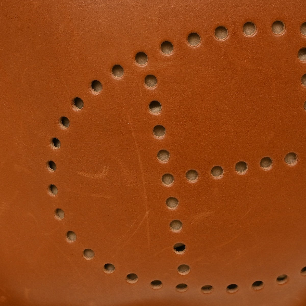 Hermes Evelyne Bag Gen Iii Clemence Brown Leather Handbag (Authentic Pre-Loved)