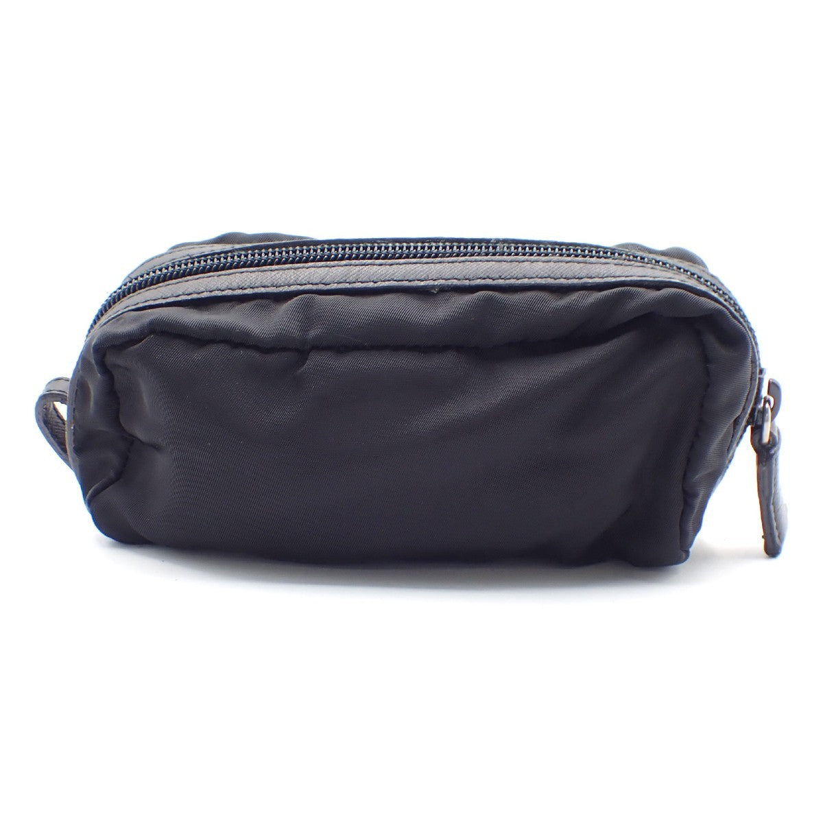 Prada Padded Zip Belt Bag Tessuto Black Nylon Clutche & Pouche Bag (Authentic Pre-Loved)