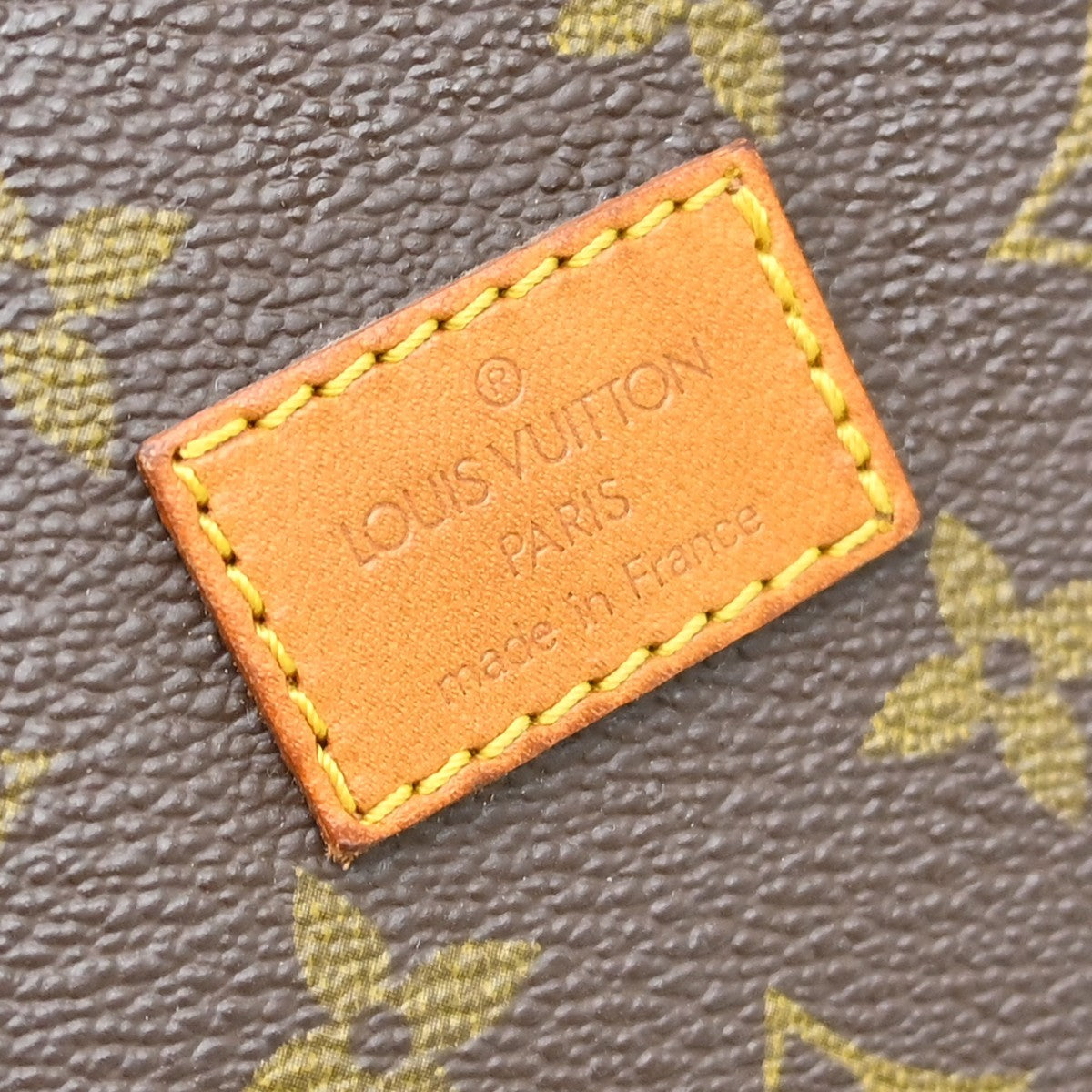 Louis Vuitton Louis Vuitton Saumur Handbag Monogram Canvas Brown Canvas Shoulder Bag Bag (Authentic Pre-Loved)