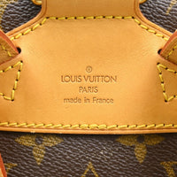 Louis Vuitton Vintage Montsouris Backpack Monogram Canvas Brown Canvas Backpack Bag (Pre-Loved)