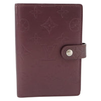 Louis Vuitton Agenda Cover Monogram Canvas Purple Canvas Clutche & Pouche Bag (Authentic Pre-Loved)