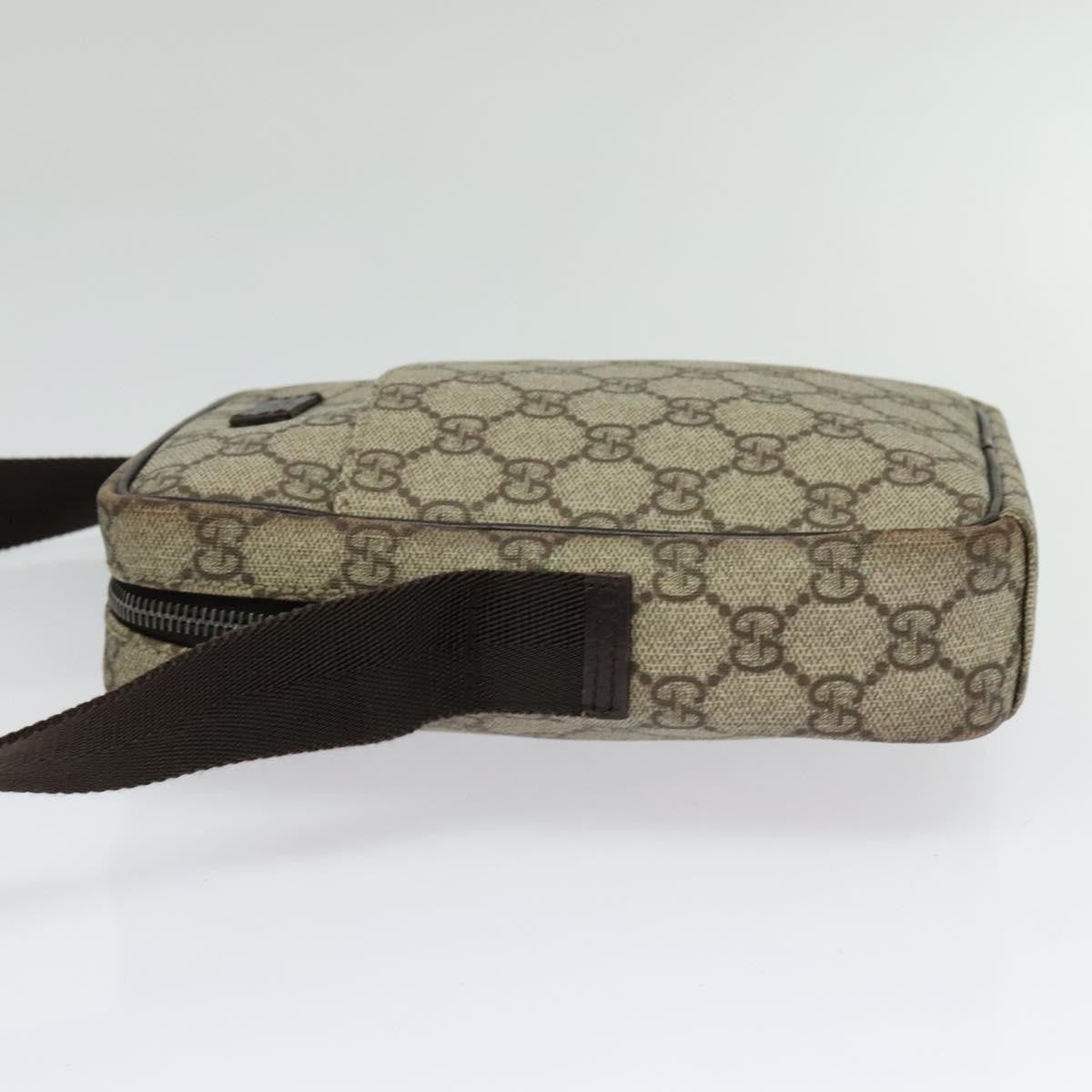 Gucci Gg Supreme Shoulder Bag Canvas Beige Canvas Shoulder Bag Bag (Authentic Pre-Loved)