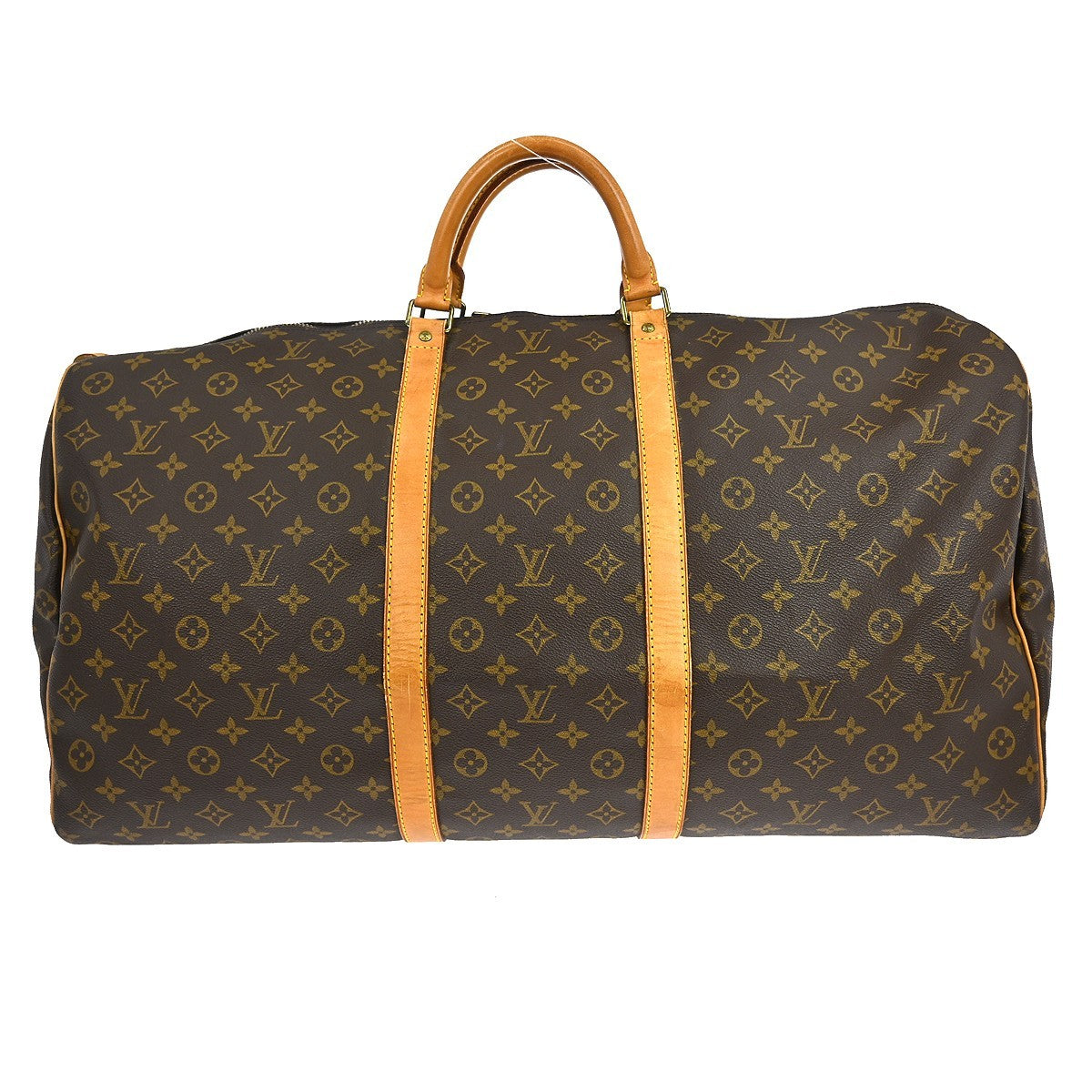 Louis Vuitton Louis Vuitton Keepall Bag Monogram Canvas Brown Canvas Travel Bag Bag (Pre-Loved)