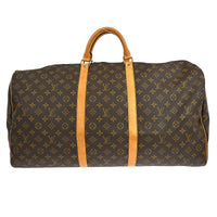 Louis Vuitton Louis Vuitton Keepall Bag Monogram Canvas Brown Canvas Travel Bag Bag (Pre-Loved)