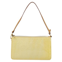 Louis Vuitton Lexington Pochette Monogram Vernis Beige Patent_Leather Clutche & Pouche Bag (Pre-Loved)