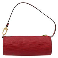 Louis Vuitton Soufflot Pochette Epi Leather Red Leather Clutche & Pouche Bag (Pre-Loved)