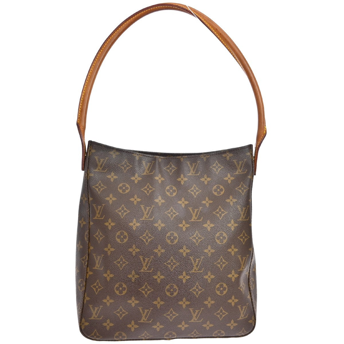 Louis Vuitton Louis Vuitton Monogram Looping Handbag Monogram Canvas Brown Canvas Shoulder Bag Bag (Pre-Loved)