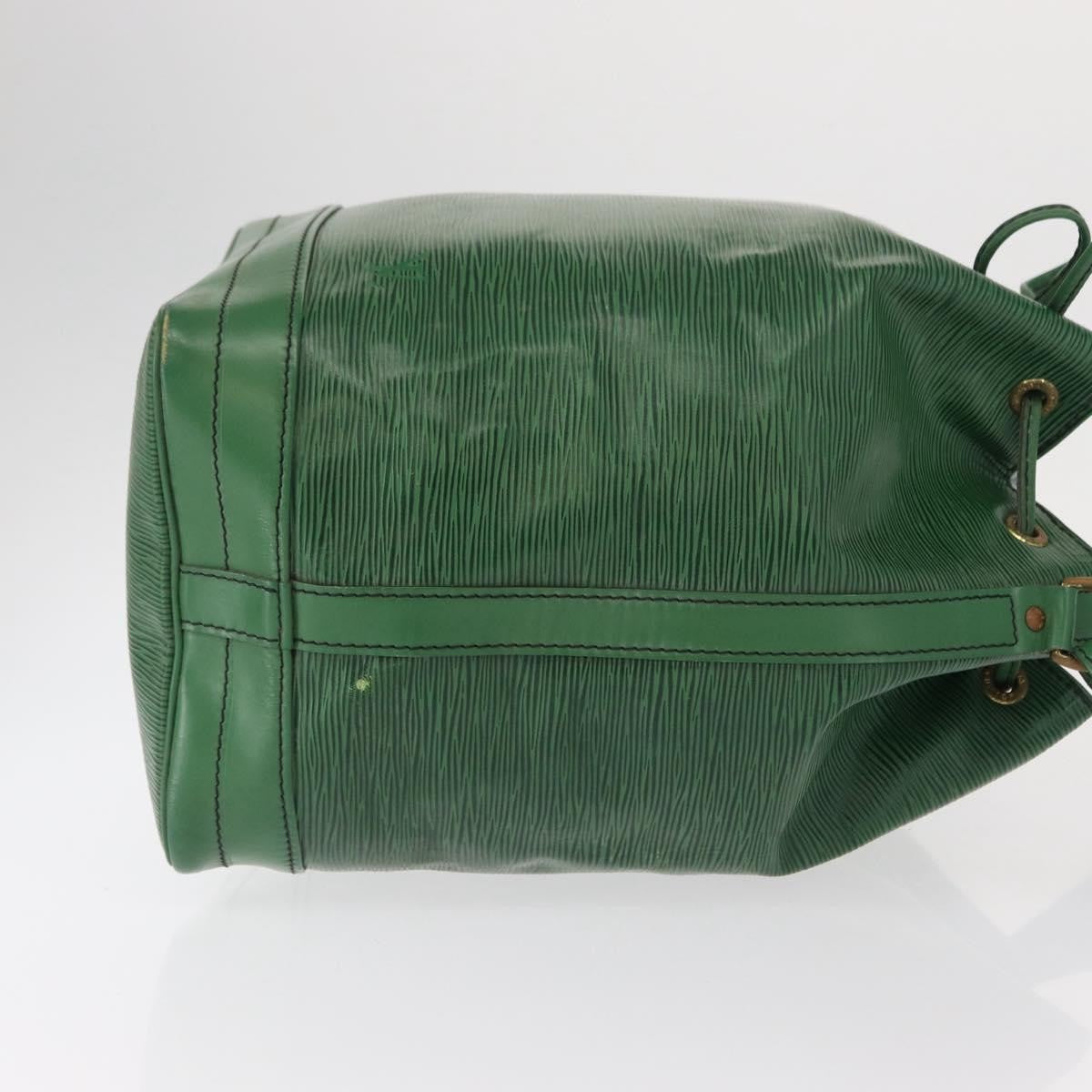 Louis Vuitton Noe Handbag Epi Leather Green Leather Shoulder Bag Bag (Authentic Pre-Loved)