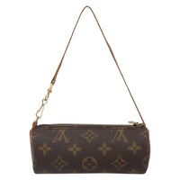 Louis Vuitton Louis Vuitton Papillon Pochette Monogram Canvas Brown Canvas Clutche & Pouche Bag (Pre-Loved)