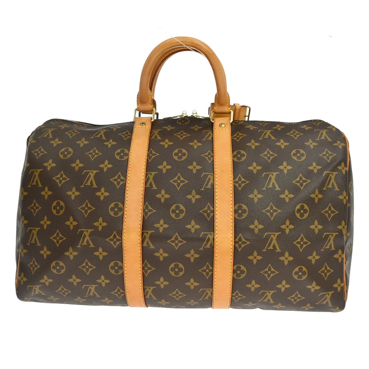 Louis Vuitton Louis Vuitton Keepall Bag Monogram Canvas Brown Canvas Travel Bag Bag (Authentic Pre-Loved)