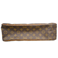 Louis Vuitton Cite Handbag Monogram Canvas Brown Canvas Shoulder Bag Bag (Pre-Loved)