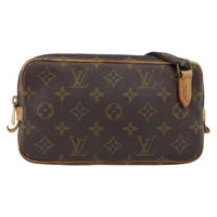 Louis Vuitton Pochette Marly Bandouliere Bag Monogram Canvas Brown Canvas Clutche & Pouche Bag (Authentic Pre-Loved)