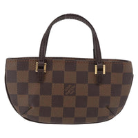 Louis Vuitton Manosque Pochette Damier Brown Canvas Clutche & Pouche Bag (Authentic Pre-Loved)