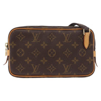 Louis Vuitton Louis Vuitton Pochette Marly Bandouliere Bag Monogram Canvas Brown Canvas Clutche & Pouche Bag (Authentic Pre-Loved)