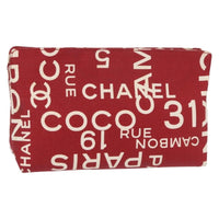 Chanel Chanel 31 Rue Cambon Clutch Canvas Red Canvas Clutche & Pouche Bag (Pre-Loved)