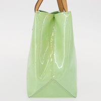 Louis Vuitton Reade Handbag Monogram Vernis Green Patent_Leather Tote Bag Bag (Pre-Loved)