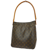 Louis Vuitton Louis Vuitton Monogram Looping Handbag Monogram Canvas Brown Canvas Shoulder Bag Bag (Pre-Loved)