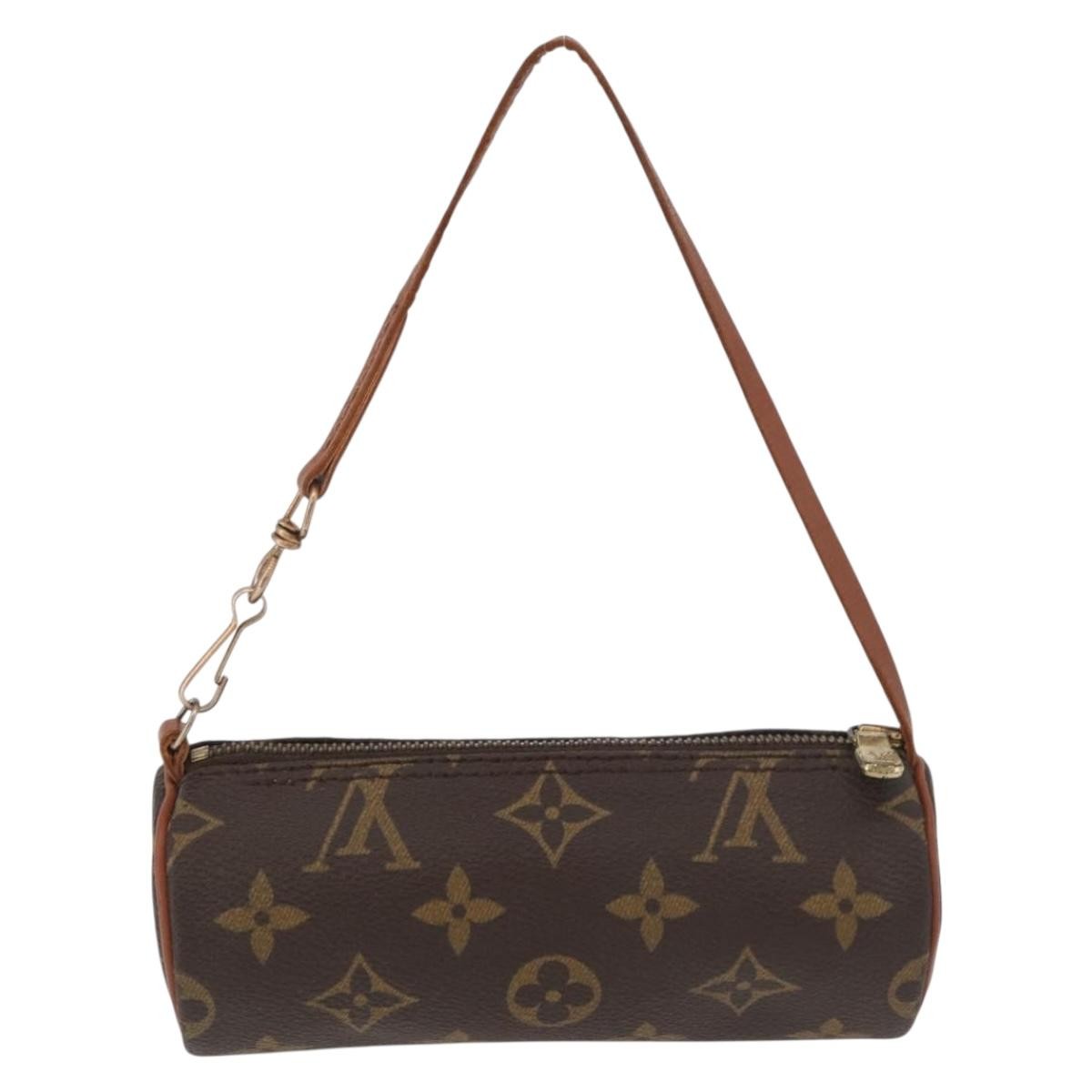 Louis Vuitton Papillon Pochette Monogram Canvas Brown Canvas Clutche & Pouche Bag (Pre-Loved)