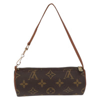 Louis Vuitton Papillon Pochette Monogram Canvas Brown Canvas Clutche & Pouche Bag (Pre-Loved)