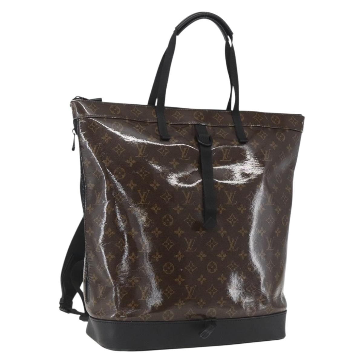 Louis Vuitton Zipped Tote Limited Edition Monogram Glaze Canvas Brown Canvas Tote Bag Bag (Pre-Loved)