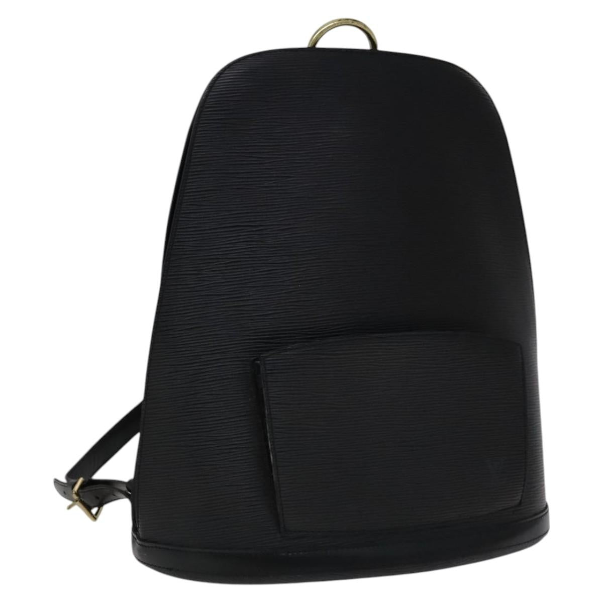Louis Vuitton Gobelins Backpack Epi Leather Black Leather Backpack Bag (Authentic Pre-Loved)