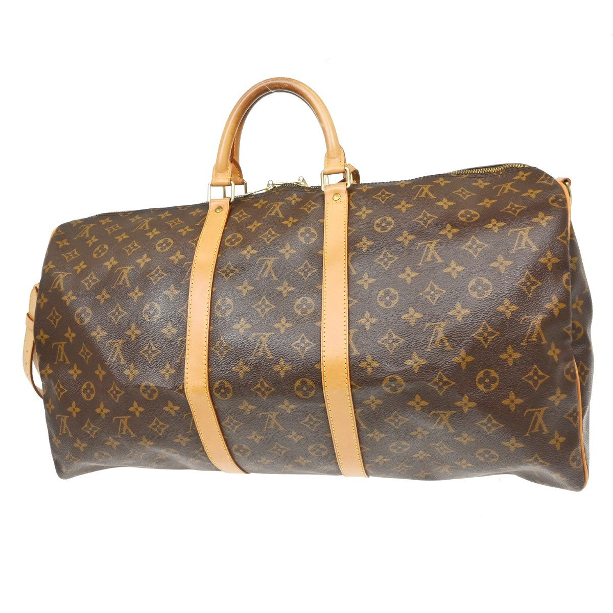 Louis Vuitton Louis Vuitton Keepall Bandouliere Bag Monogram Canvas Brown Canvas Travel Bag Bag (Authentic Pre-Loved)
