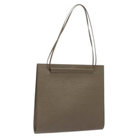 Louis Vuitton Saint Tropez Handbag Epi Leather Gray Leather Shoulder Bag Bag (Pre-Loved)