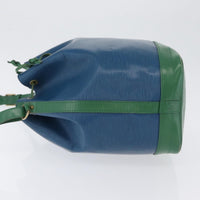 Louis Vuitton Bicolor Noe Handbag Epi Leather Blue Leather Shoulder Bag Bag (Pre-Loved)