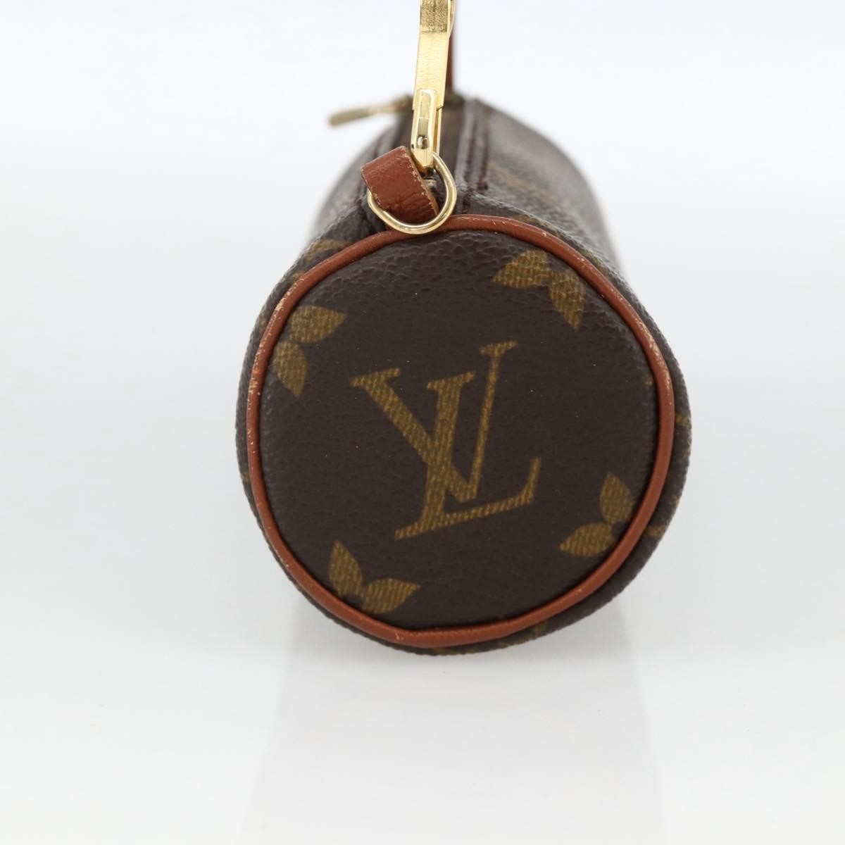 Louis Vuitton Papillon Pochette Monogram Canvas Brown Canvas Clutche & Pouche Bag (Authentic Pre-Loved)