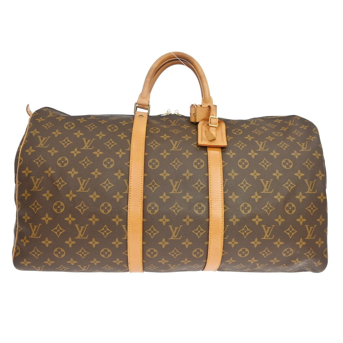 Louis Vuitton Louis Vuitton Keepall Bag Monogram Canvas Brown Canvas Travel Bag Bag (Pre-Loved)