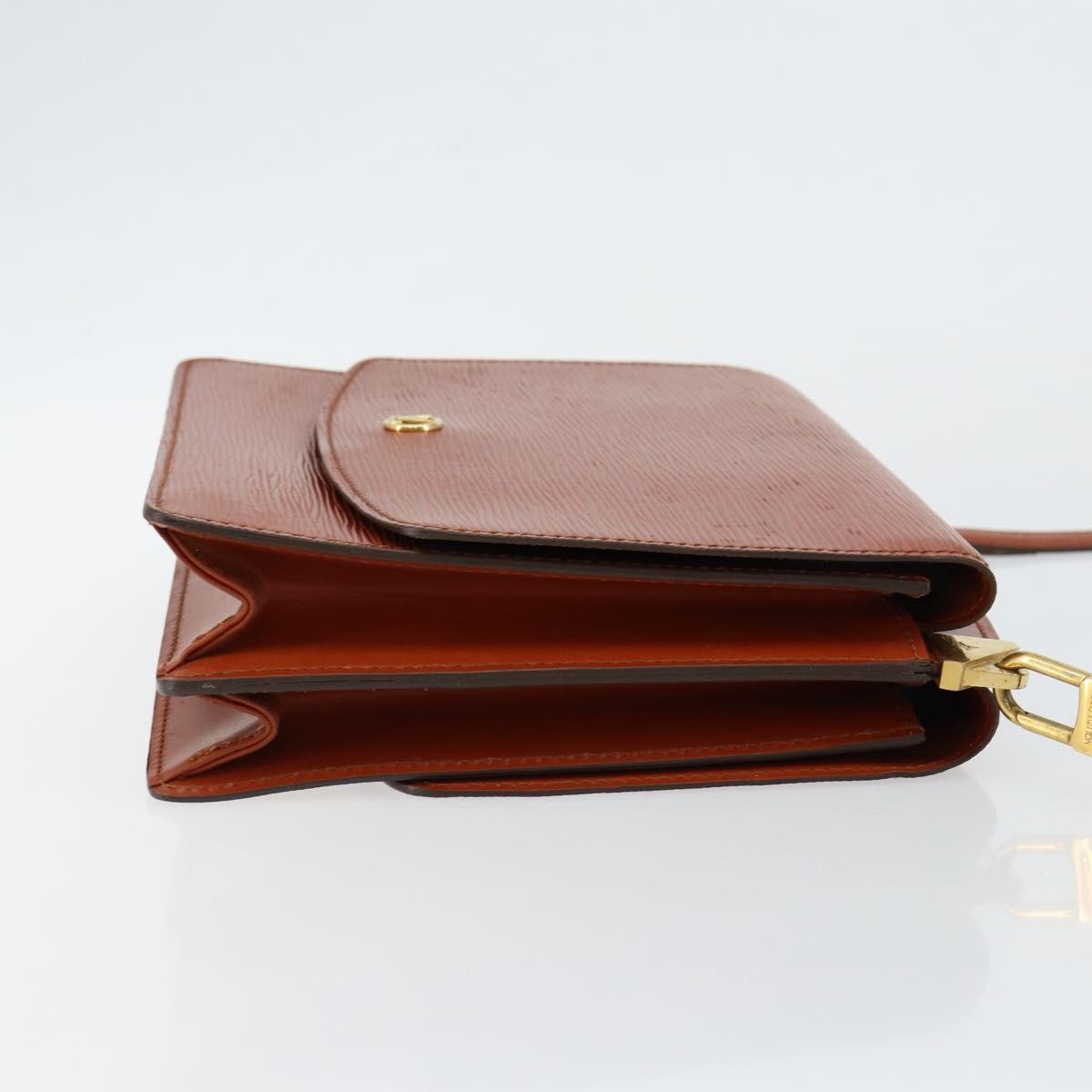 Louis Vuitton Grenelle Shoulder Bag Epi Leather Brown Leather Shoulder Bag Bag (Pre-Loved)